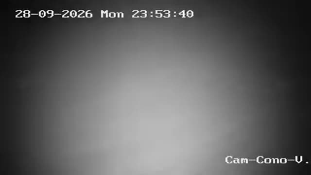 Volcán Osorno Volcano Cone snow cam captured at 28 September 2026 at 11:53 pm GMT-3