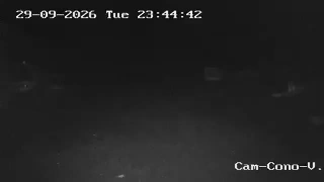 Volcán Osorno Volcano Cone snow cam captured at 29 September 2026 at 11:44 pm GMT-3