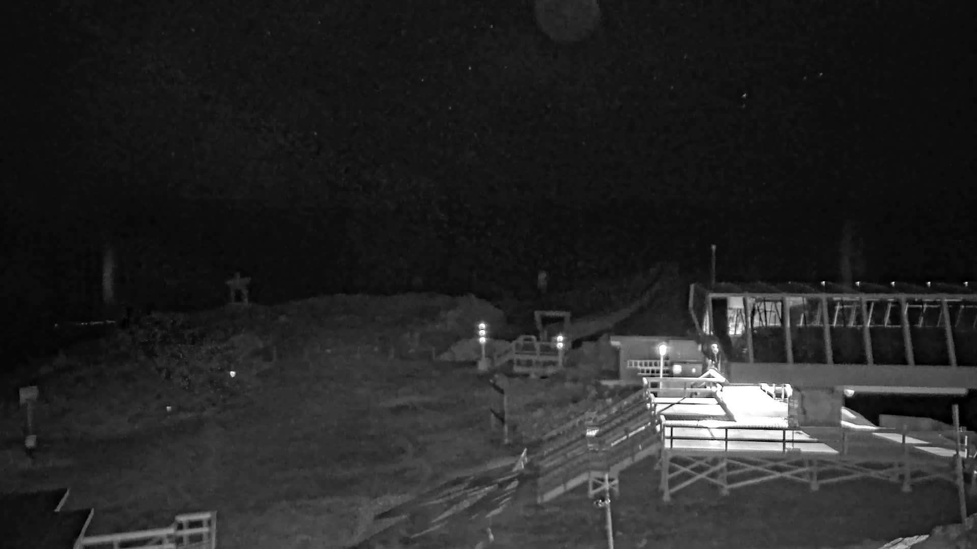 Whistler Blackcomb Whistler Peak snow cam captured at 16 September 2026 at 11:53 pm GMT-7