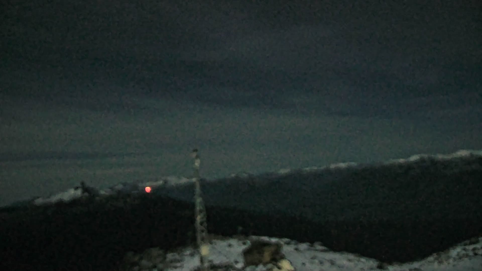 Whistler Blackcomb Whistler Peak snow cam captured at 26 September 2026 at 10:57 pm GMT-7