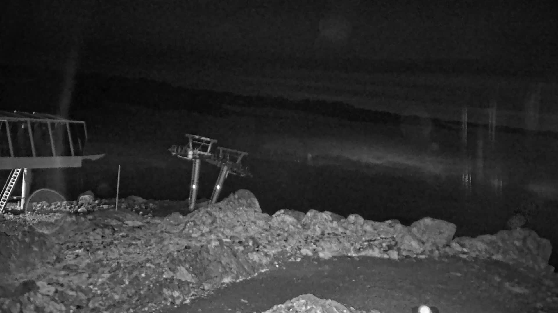 Whistler Blackcomb Whistler Peak snow cam captured at 2 October 2026 at 11:49 pm GMT-7