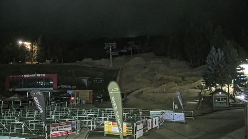 Whistler Blackcomb Whistler Village - Fitzsimmons snow cam captured at 13 September 2026 at 11:51 pm GMT-7