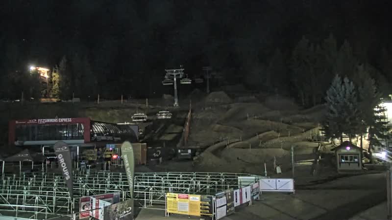 Whistler Blackcomb Whistler Village - Fitzsimmons snow cam captured at 16 September 2026 at 11:53 pm GMT-7