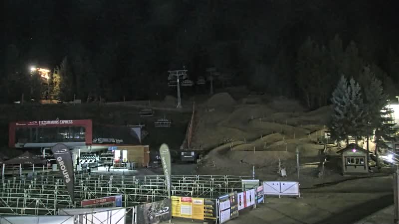 Whistler Blackcomb Whistler Village - Fitzsimmons snow cam captured at 17 September 2026 at 11:54 pm GMT-7