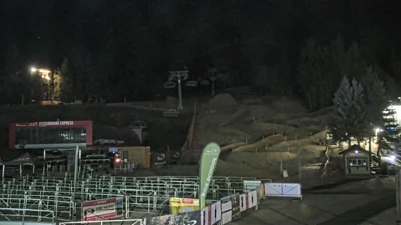 Whistler Blackcomb Whistler Village - Fitzsimmons snow cam captured at 19 September 2026 at 11:49 pm GMT-7