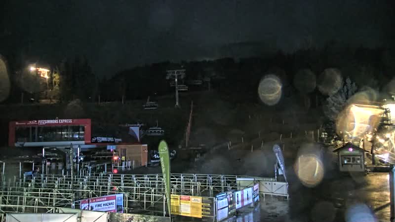 Whistler Blackcomb Whistler Village - Fitzsimmons snow cam captured at 24 September 2026 at 11:57 pm GMT-7
