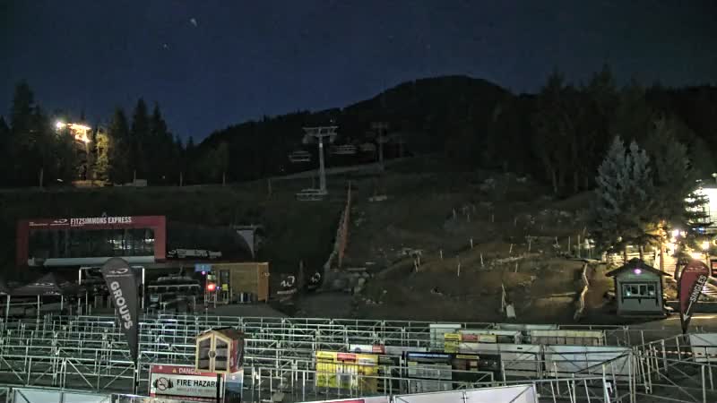 Whistler Blackcomb Whistler Village - Fitzsimmons snow cam captured at 27 September 2026 at 11:49 pm GMT-7
