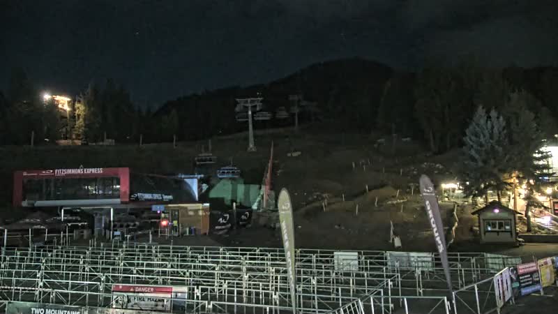 Whistler Blackcomb Whistler Village - Fitzsimmons snow cam captured at 29 September 2026 at 11:45 pm GMT-7