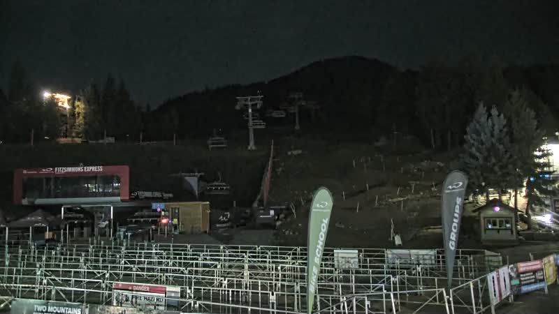Whistler Blackcomb Whistler Village - Fitzsimmons snow cam captured at 30 September 2026 at 11:49 pm GMT-7