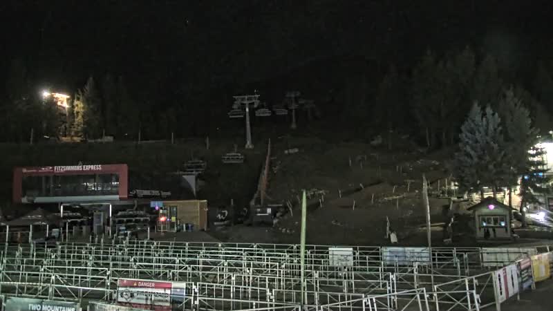 Whistler Blackcomb Whistler Village - Fitzsimmons snow cam captured at 4 October 2026 at 11:49 pm GMT-7
