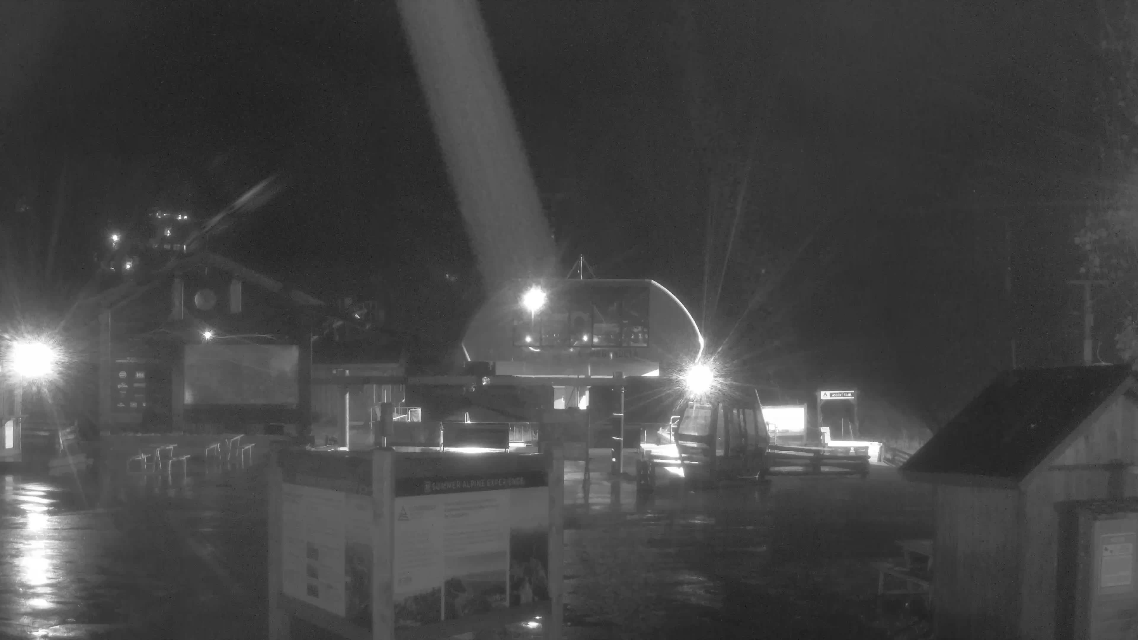 Whistler Blackcomb Blackcomb Base - Upper Village snow cam captured at 24 September 2026 at 11:57 pm GMT-7