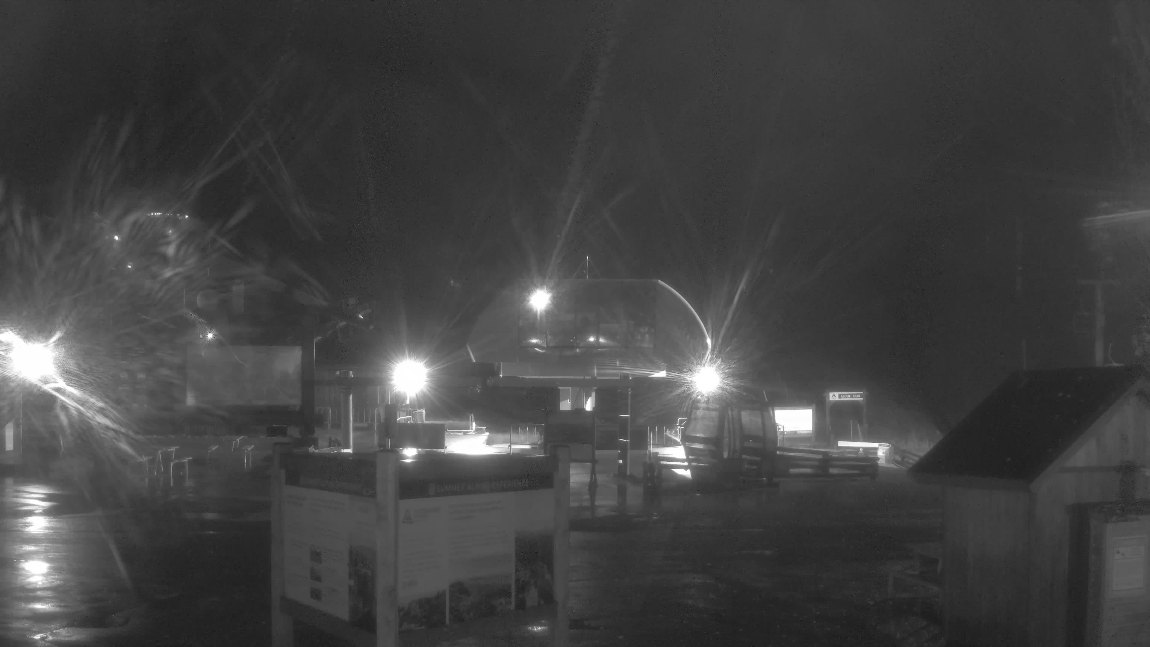 Whistler Blackcomb Blackcomb Base - Upper Village snow cam captured at 28 September 2026 at 11:58 pm GMT-7