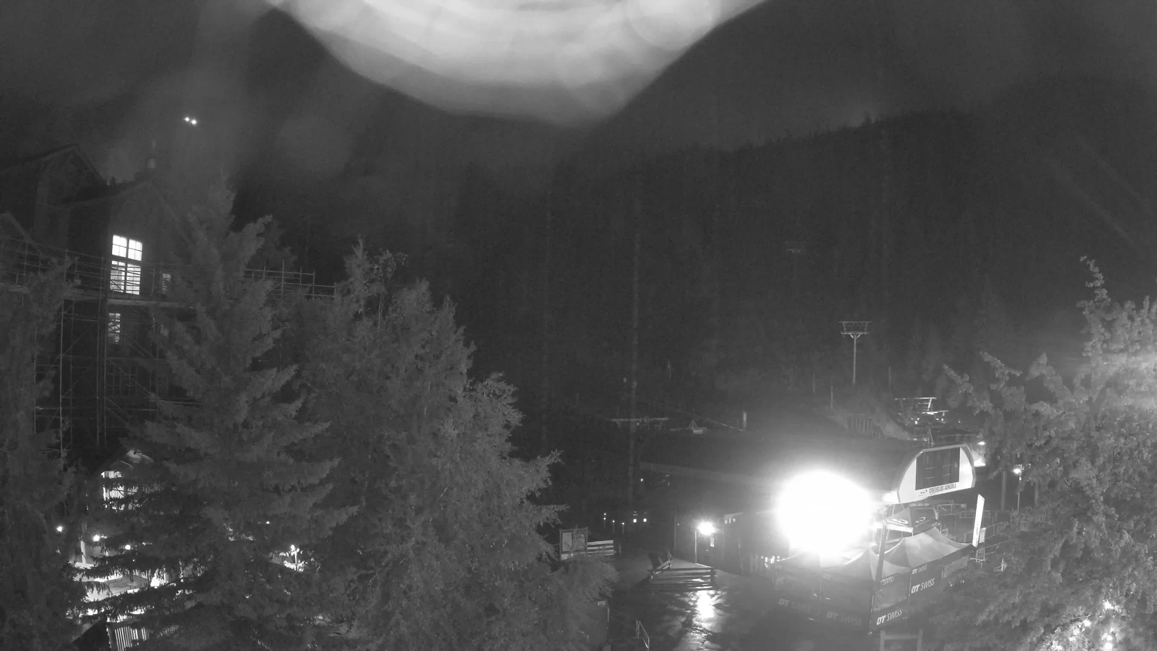 Whistler Blackcomb Creekside snow cam captured at 24 September 2026 at 11:57 pm GMT-7