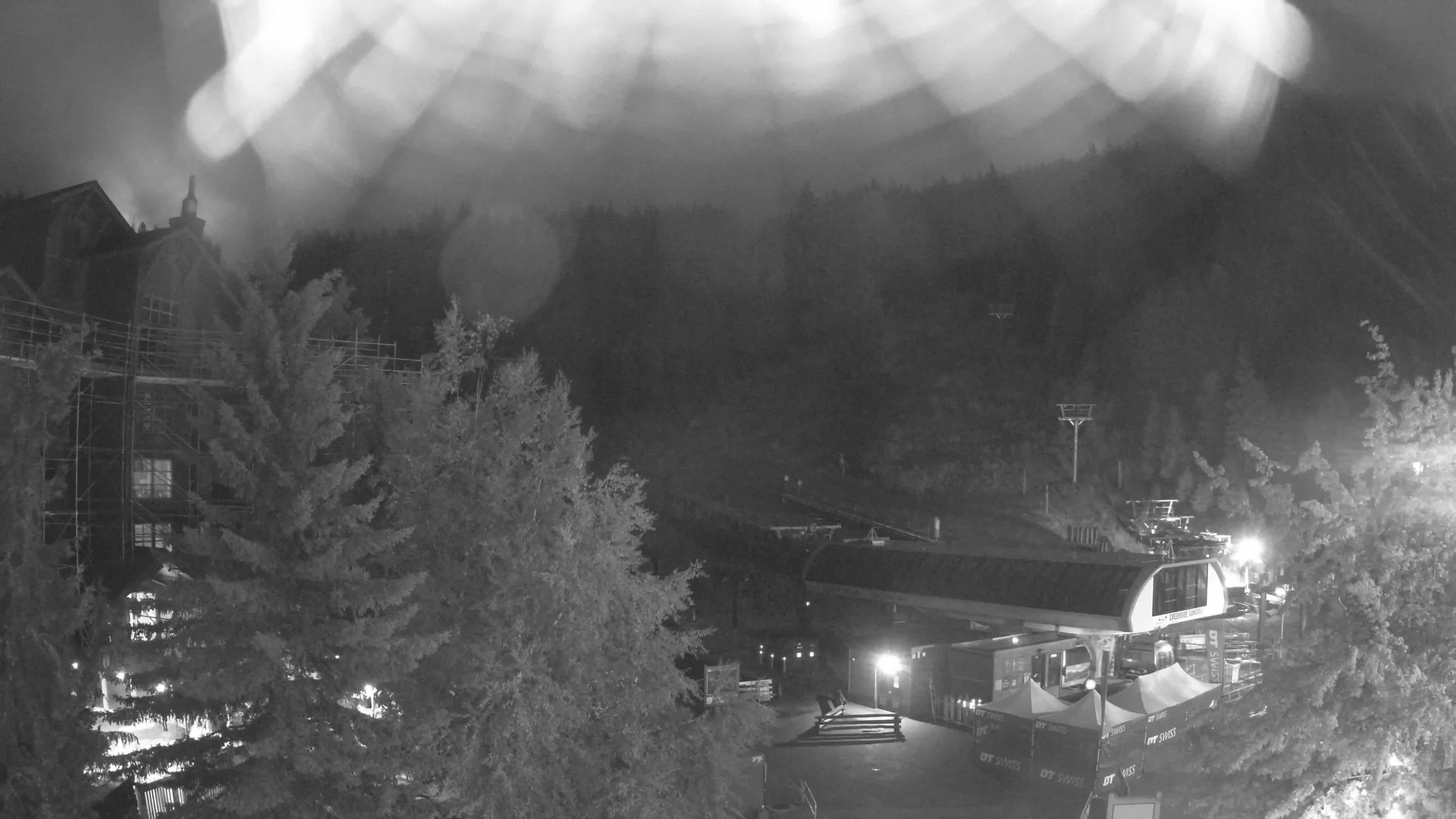 Whistler Blackcomb Creekside snow cam captured at 25 September 2026 at 11:58 pm GMT-7