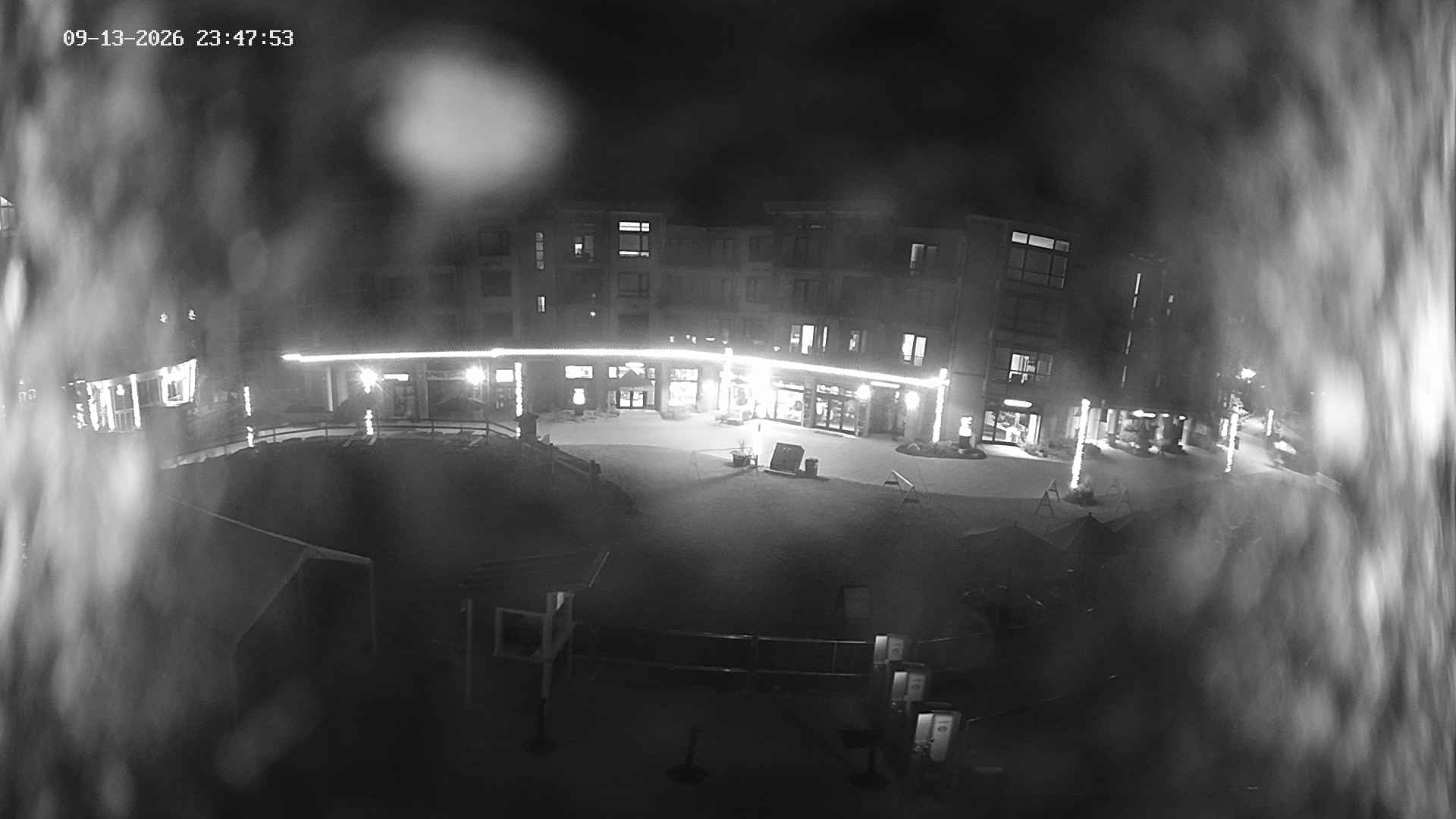 Revelstoke Village snow cam captured at 13 September 2026 at 11:50 pm GMT-7