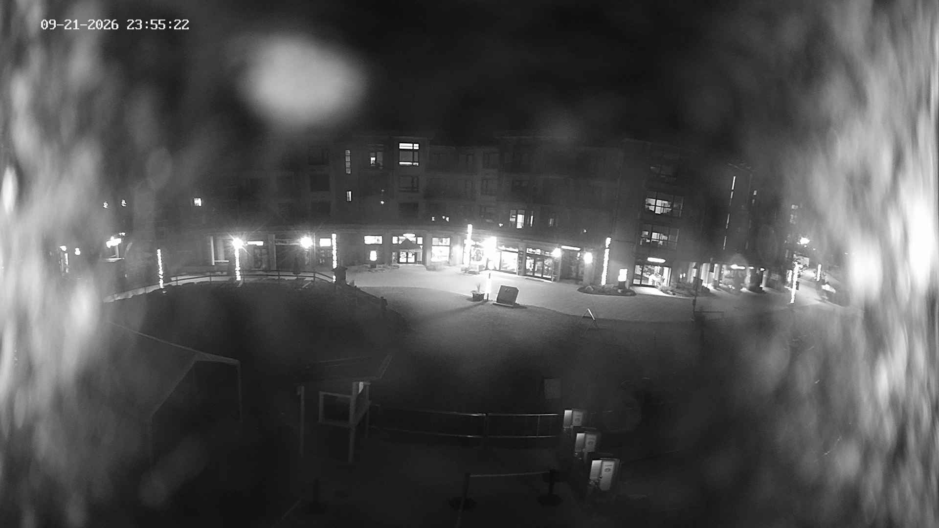 Revelstoke Village snow cam captured at 21 September 2026 at 11:57 pm GMT-7
