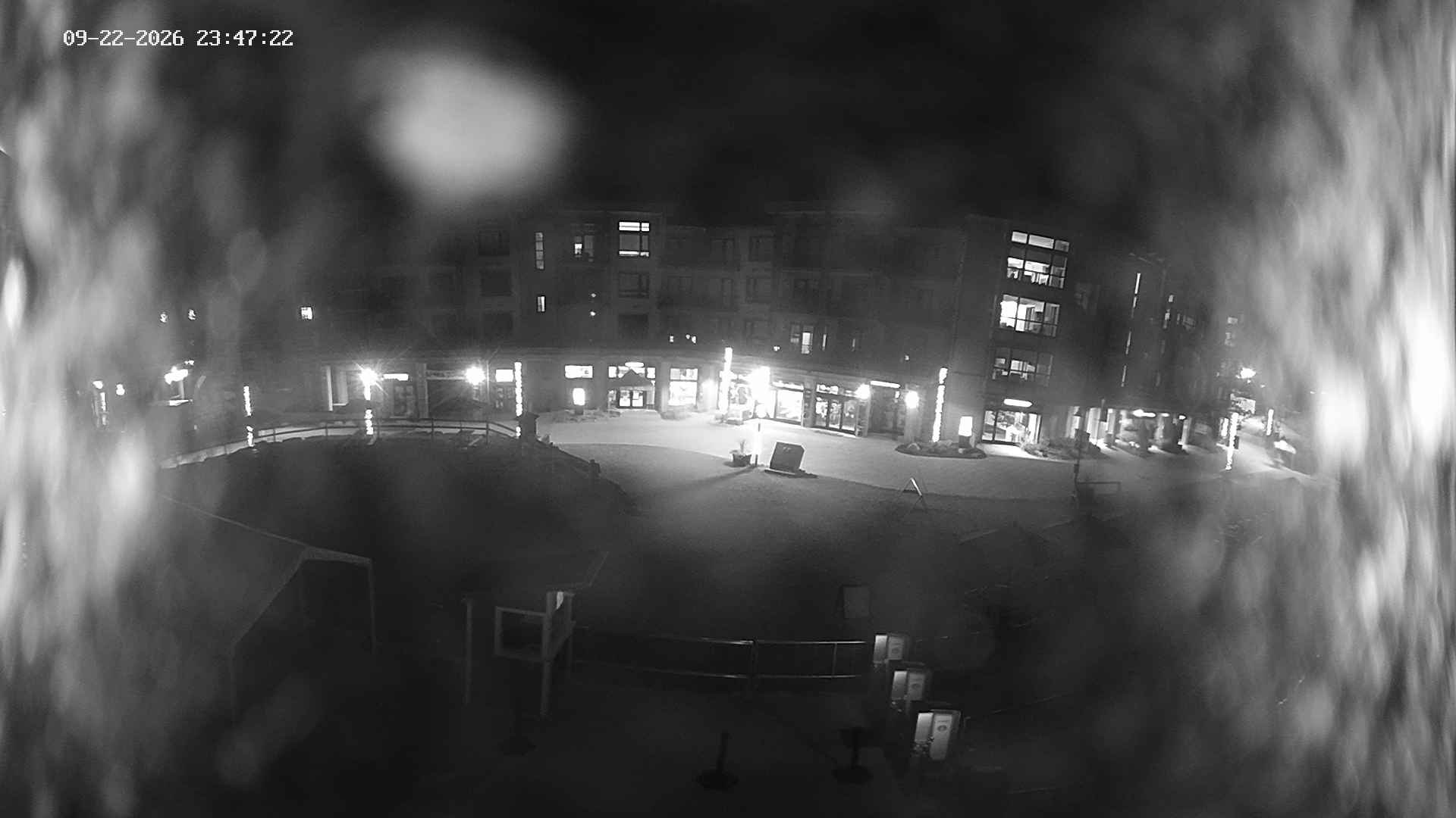 Revelstoke Village snow cam captured at 22 September 2026 at 11:49 pm GMT-7
