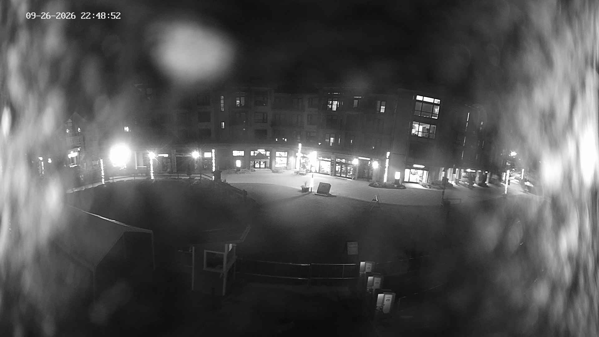 Revelstoke Village snow cam captured at 26 September 2026 at 10:55 pm GMT-7
