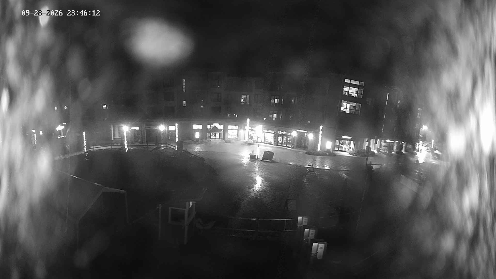 Revelstoke Village snow cam captured at 28 September 2026 at 11:55 pm GMT-7