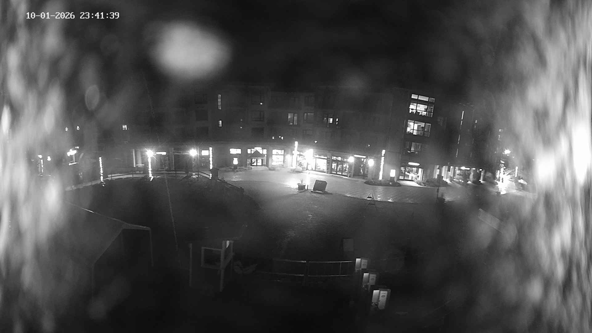 Revelstoke Village snow cam captured at 1 October 2026 at 11:43 pm GMT-7