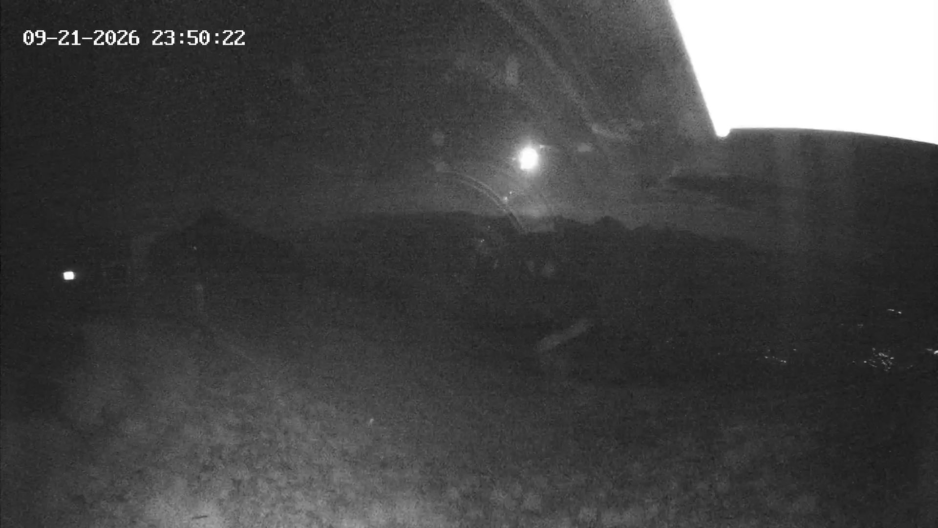 Revelstoke Top of the Stoke snow cam captured at 21 September 2026 at 11:57 pm GMT-7