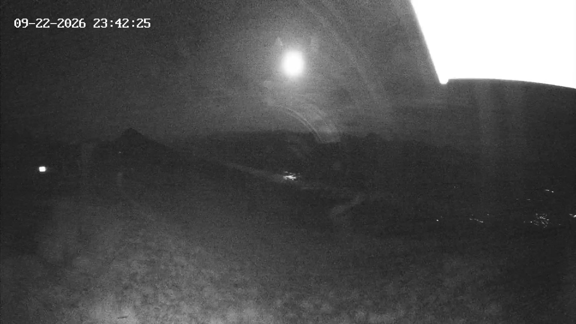 Revelstoke Top of the Stoke snow cam captured at 22 September 2026 at 11:49 pm GMT-7