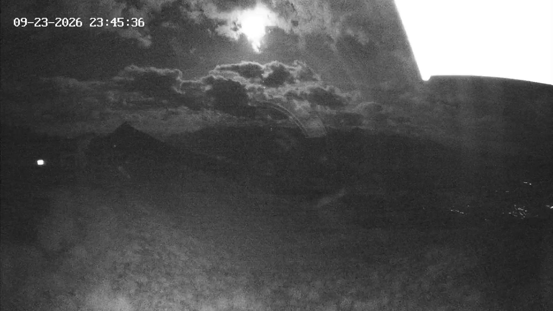 Revelstoke Top of the Stoke snow cam captured at 23 September 2026 at 11:51 pm GMT-7