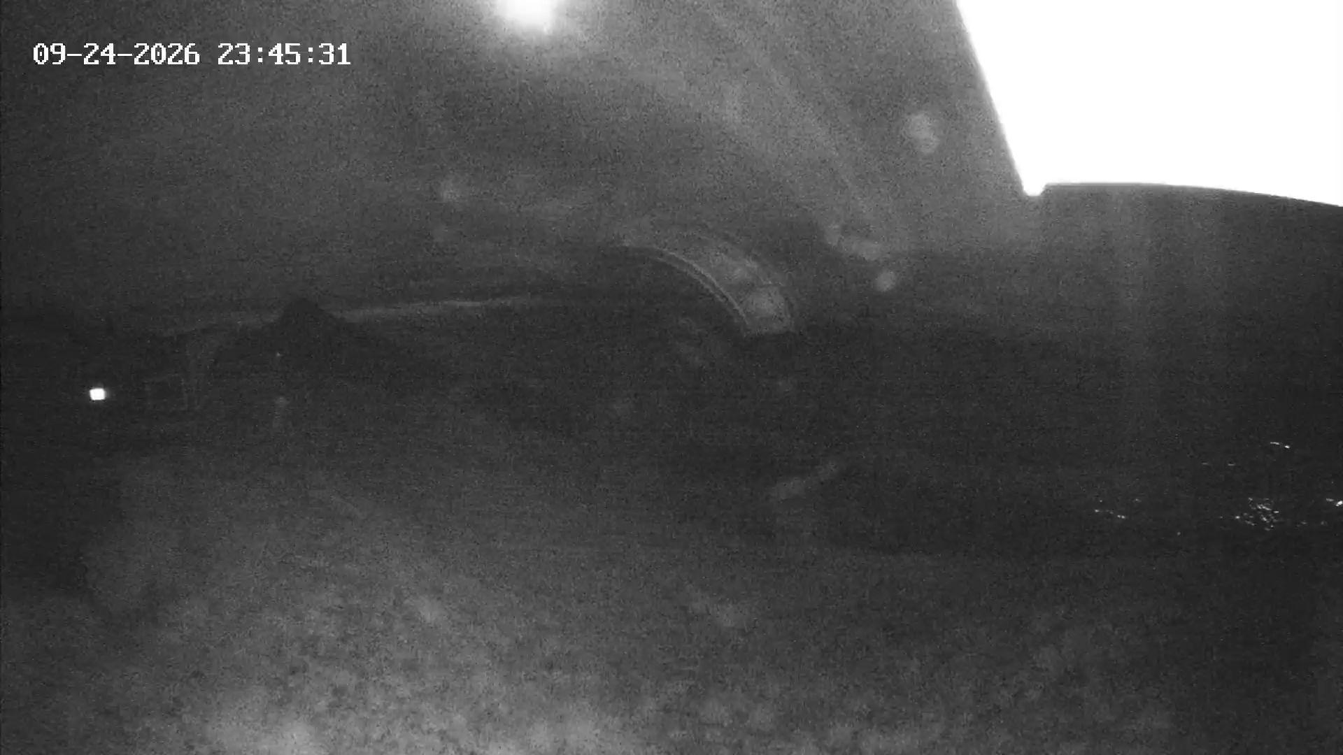 Revelstoke Top of the Stoke snow cam captured at 24 September 2026 at 11:53 pm GMT-7