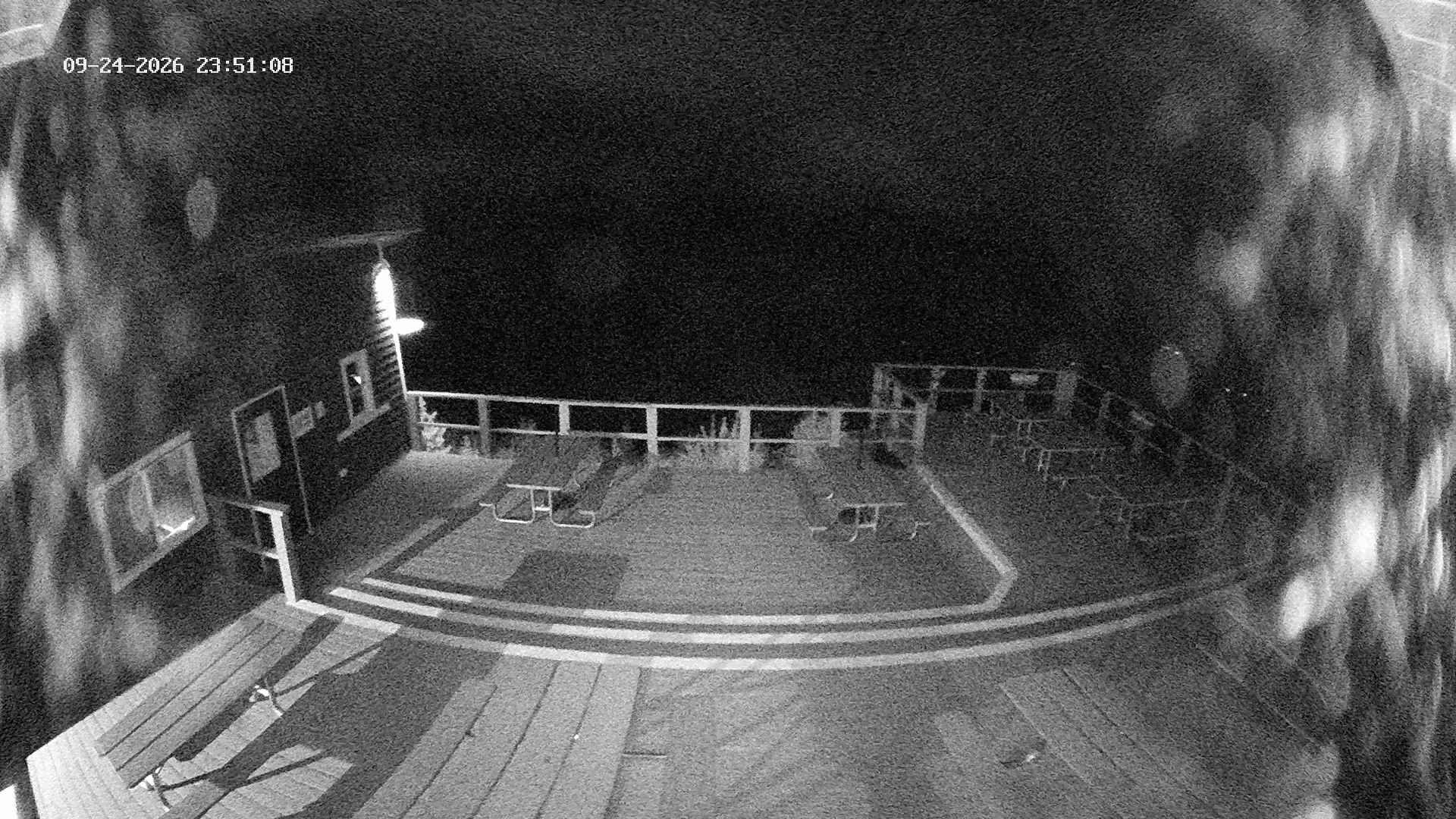 Revelstoke Upper Gondola snow cam captured at 24 September 2026 at 11:53 pm GMT-7