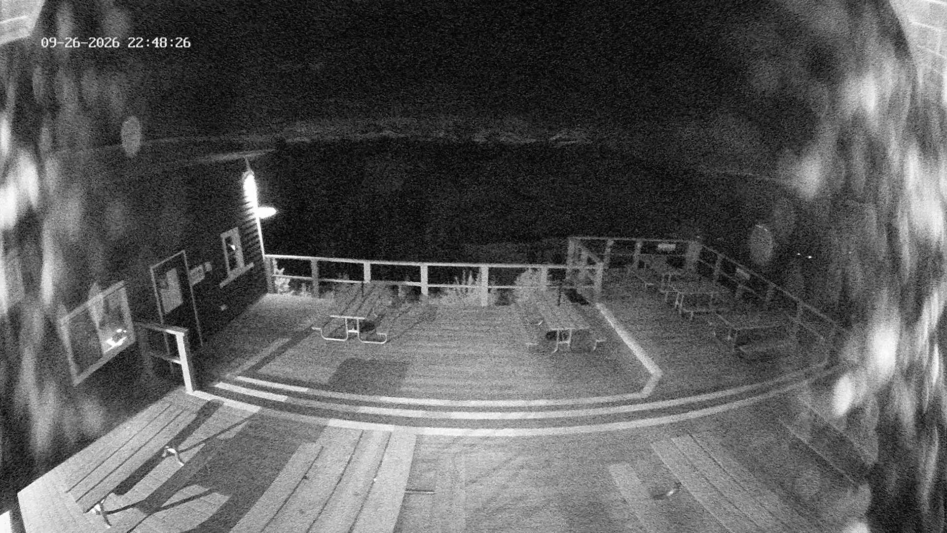 Revelstoke Upper Gondola snow cam captured at 26 September 2026 at 10:48 pm GMT-7