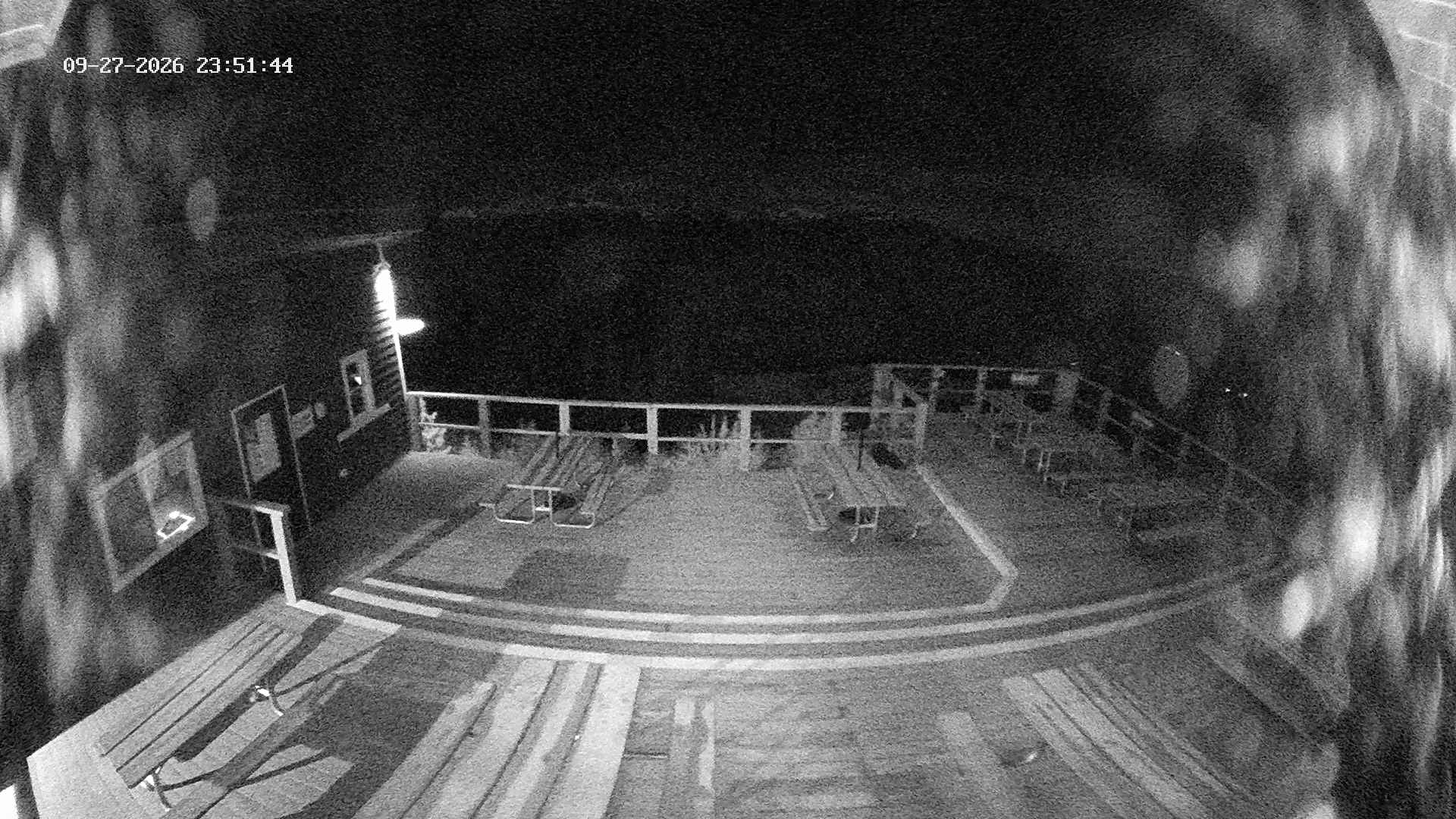 Revelstoke Upper Gondola snow cam captured at 27 September 2026 at 11:53 pm GMT-7