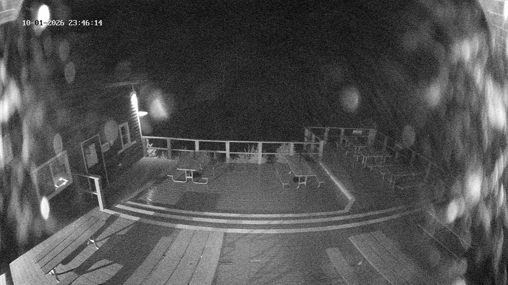 Revelstoke Upper Gondola snow cam captured at 1 October 2026 at 11:51 pm GMT-7