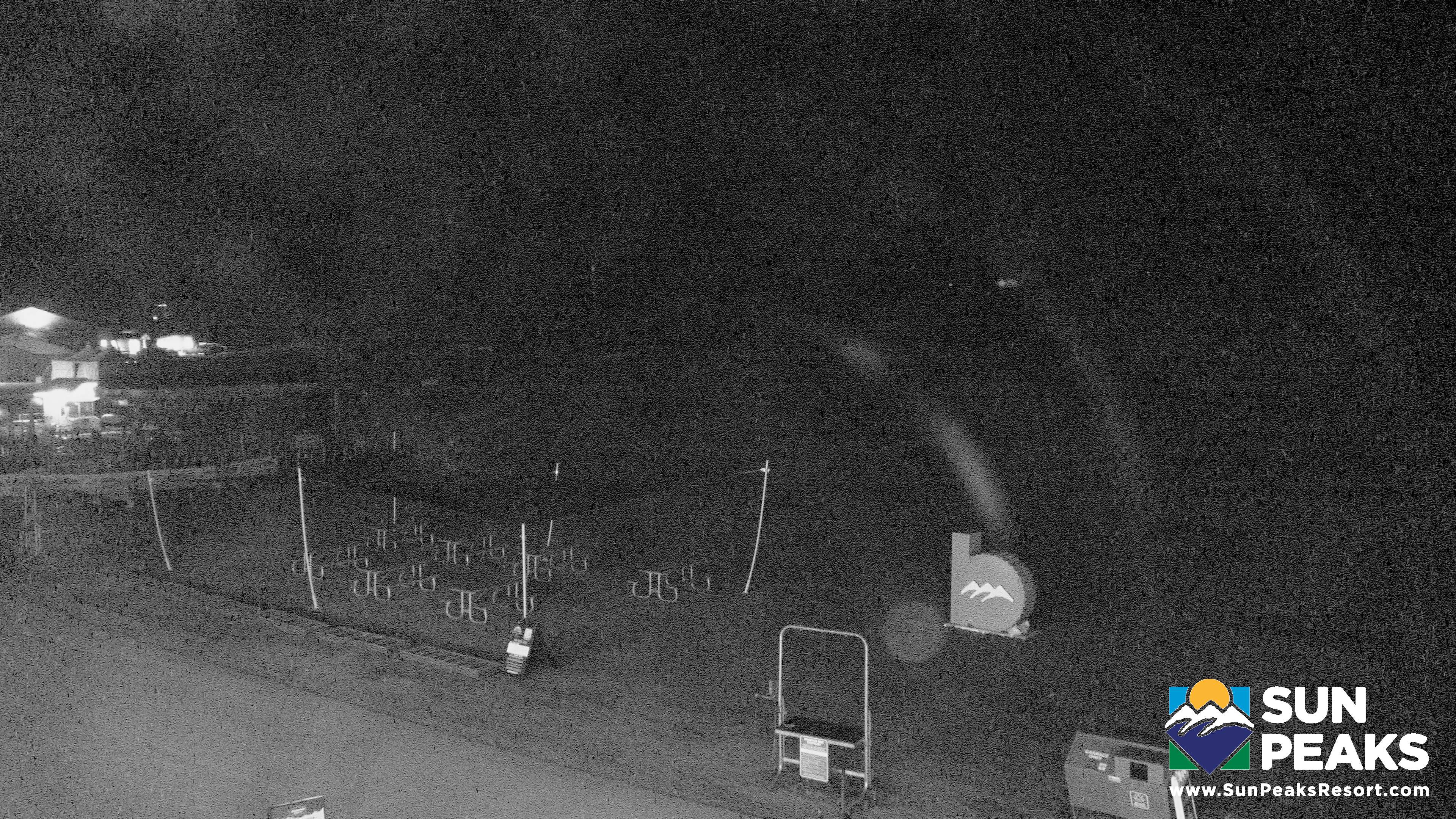Sun Peaks Village Day Lodge Slopeside snow cam captured at 13 September 2026 at 11:51 pm GMT-7