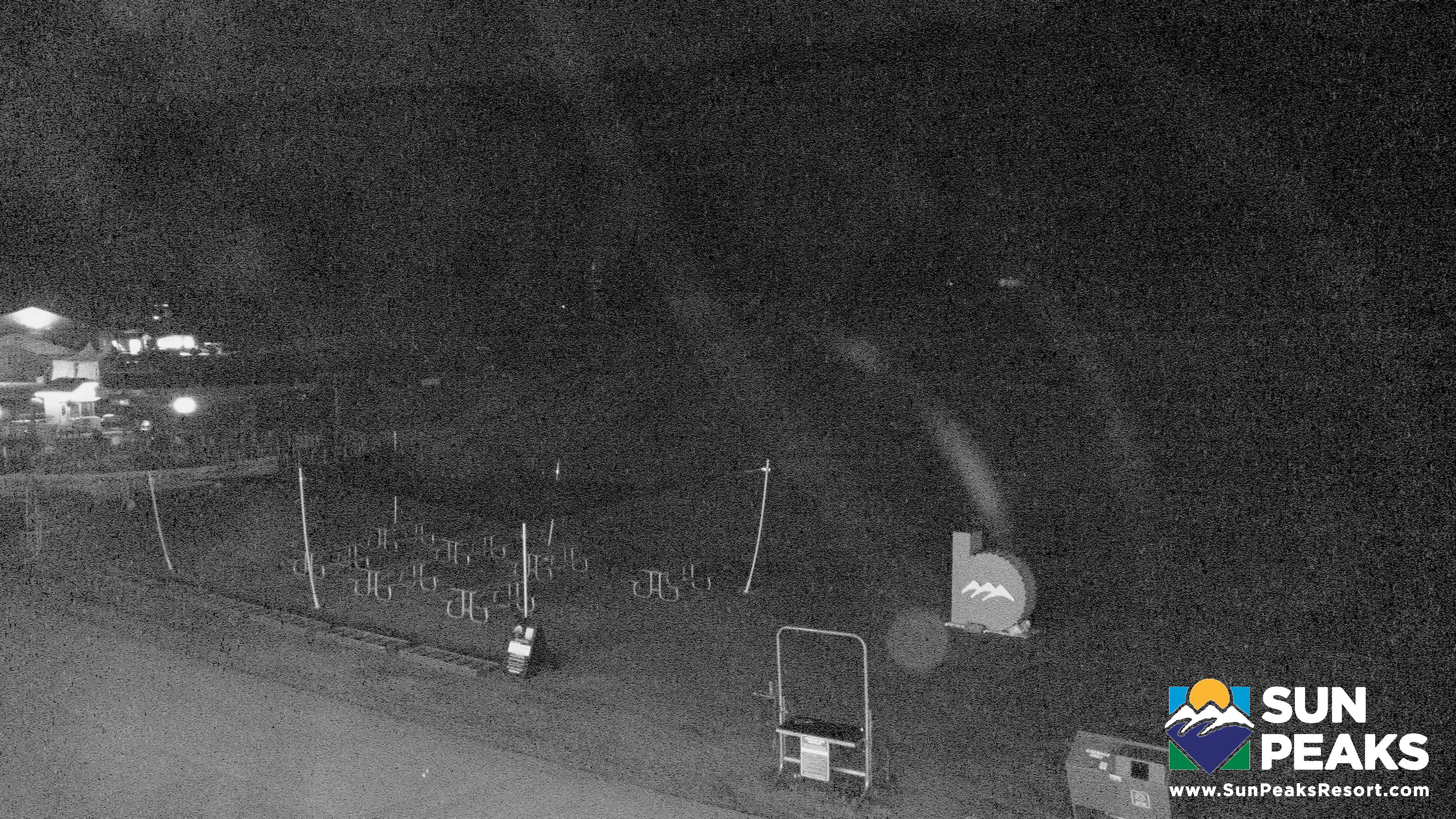 Sun Peaks Village Day Lodge Slopeside snow cam captured at 23 September 2026 at 11:52 pm GMT-7