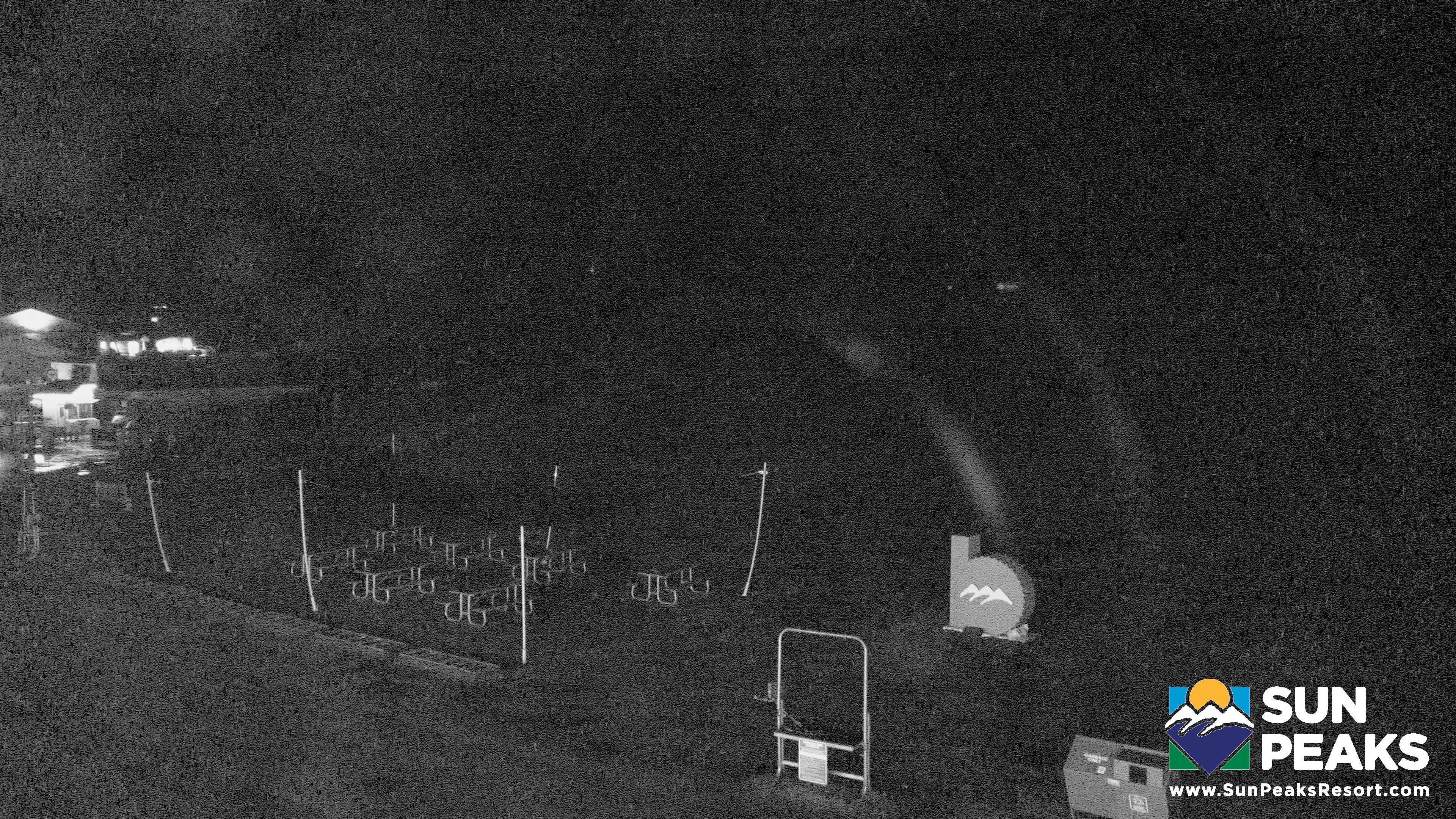 Sun Peaks Village Day Lodge Slopeside snow cam captured at 29 September 2026 at 11:53 pm GMT-7