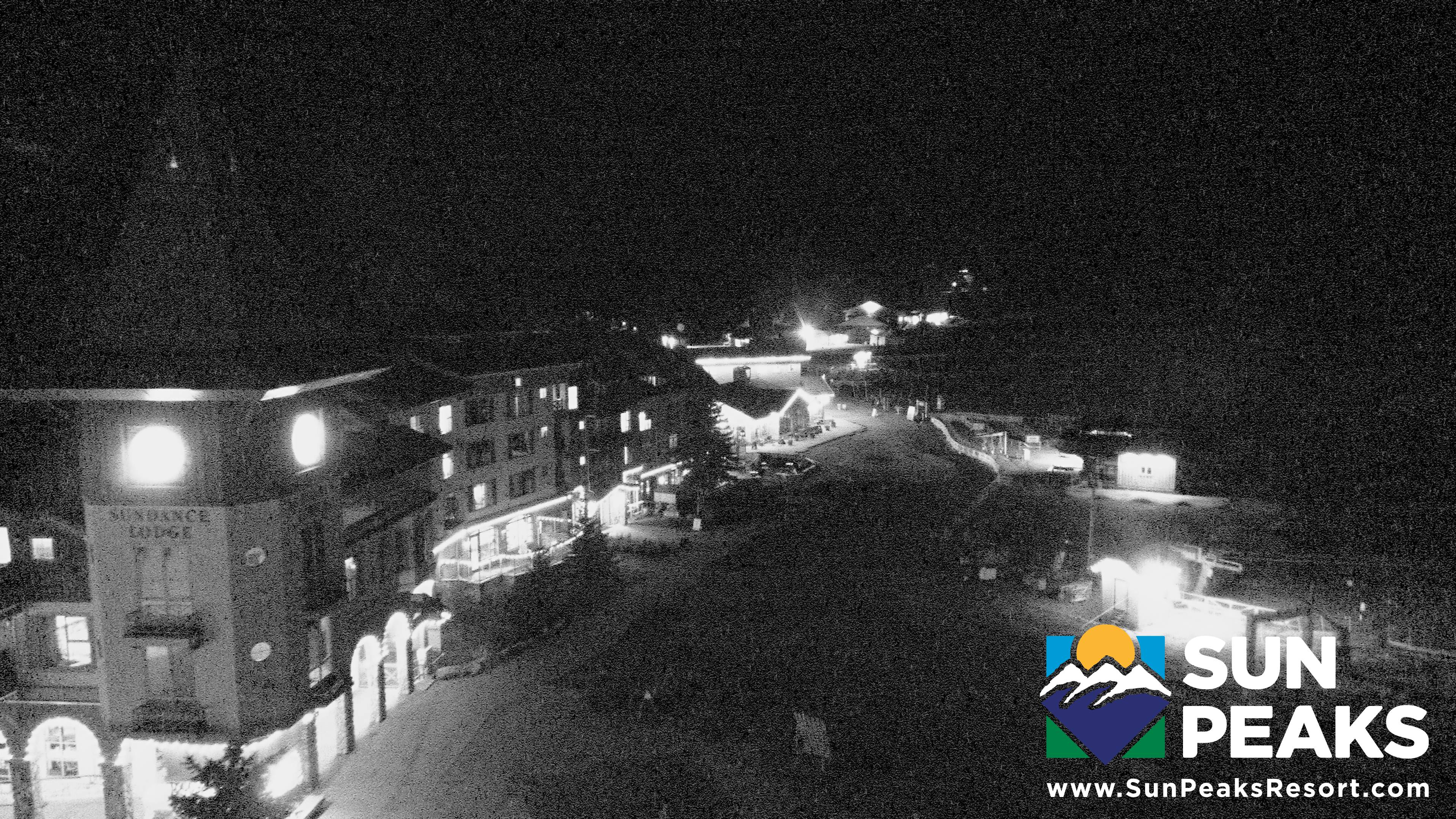 Sun Peaks Valley snow cam captured at 13 September 2026 at 11:51 pm GMT-7