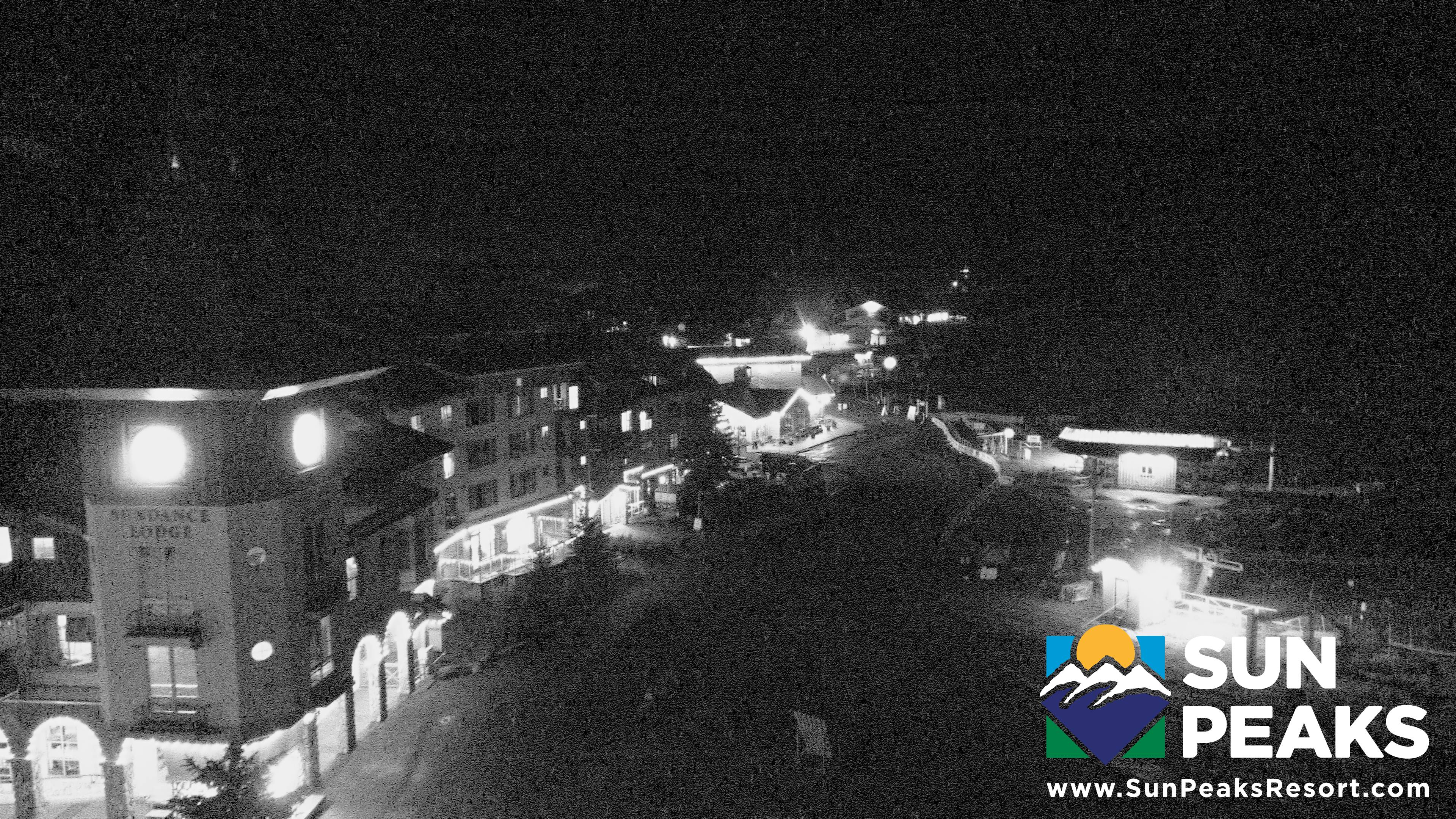 Sun Peaks Valley snow cam captured at 14 September 2026 at 11:58 pm GMT-7