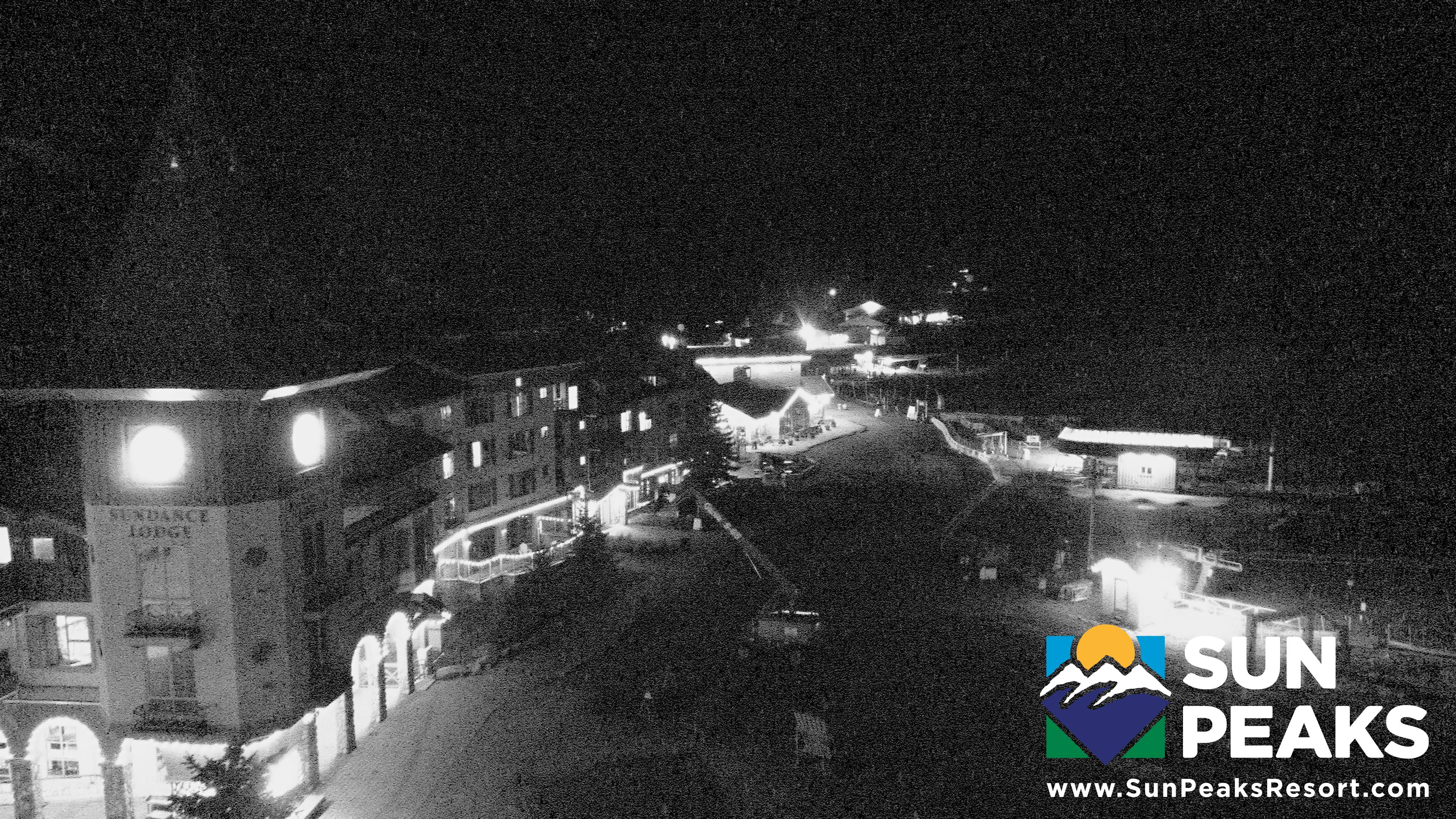 Sun Peaks Valley snow cam captured at 16 September 2026 at 11:52 pm GMT-7