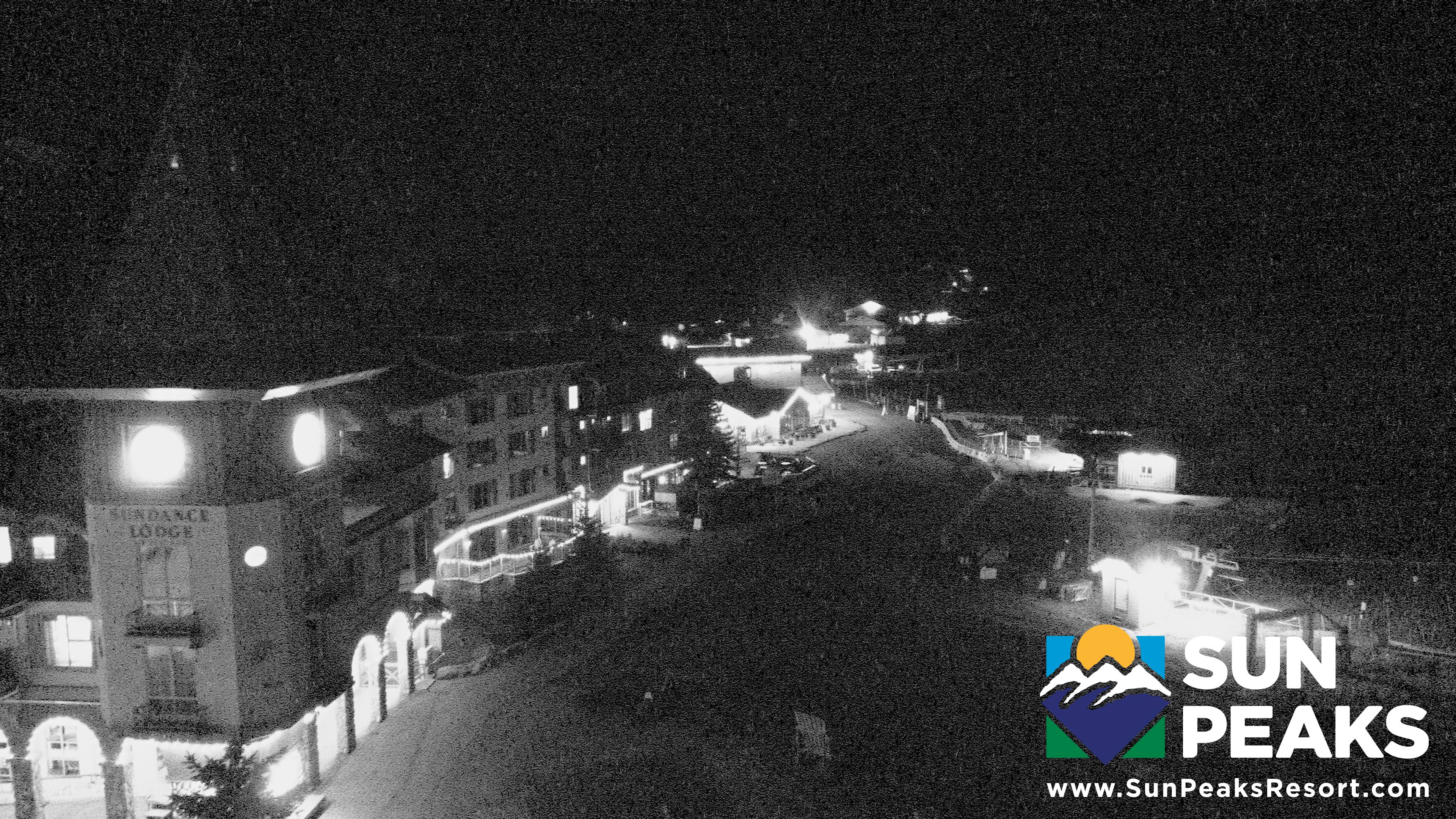 Sun Peaks Valley snow cam captured at 18 September 2026 at 11:55 pm GMT-7