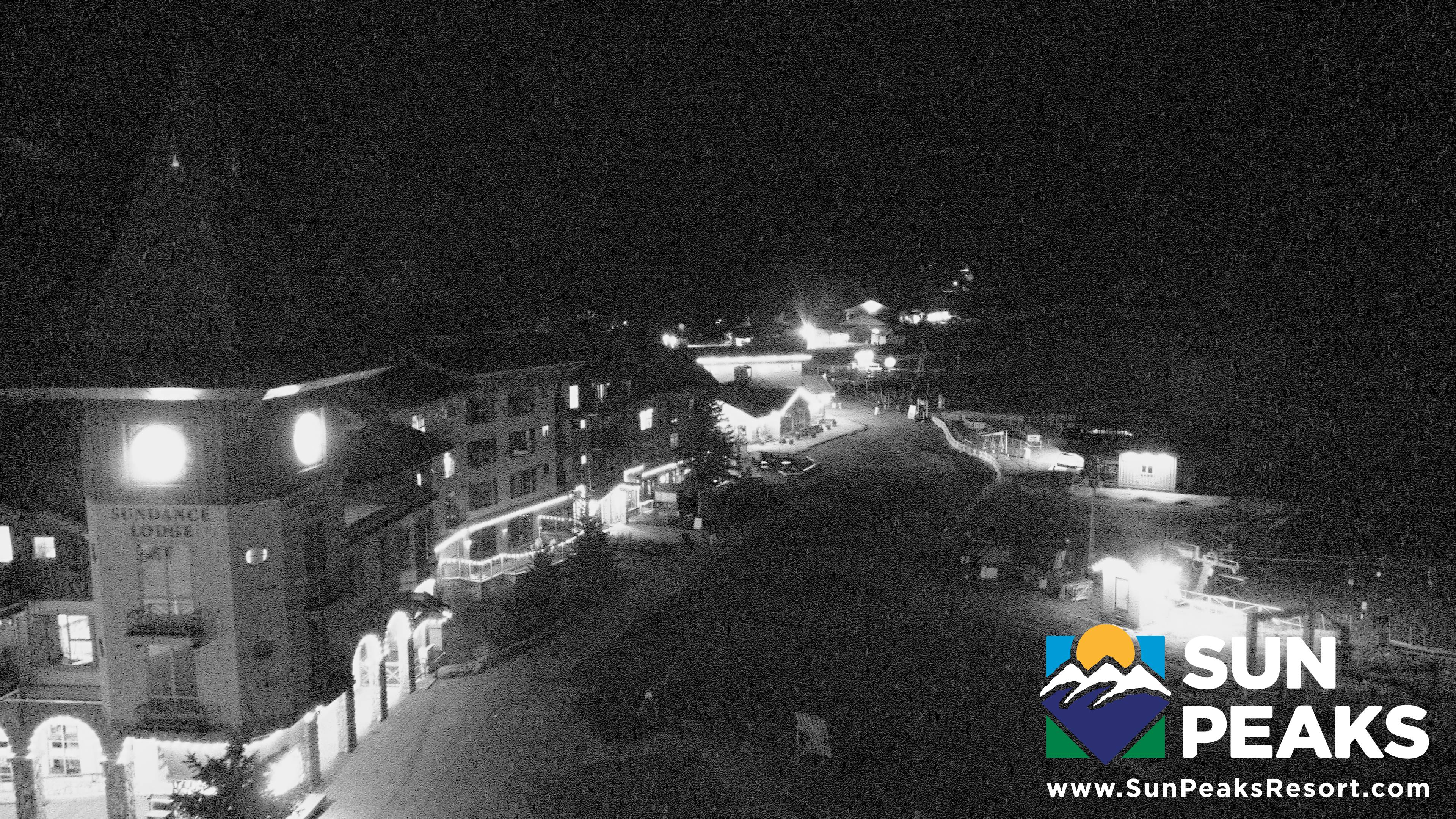 Sun Peaks Valley snow cam captured at 19 September 2026 at 11:59 pm GMT-7