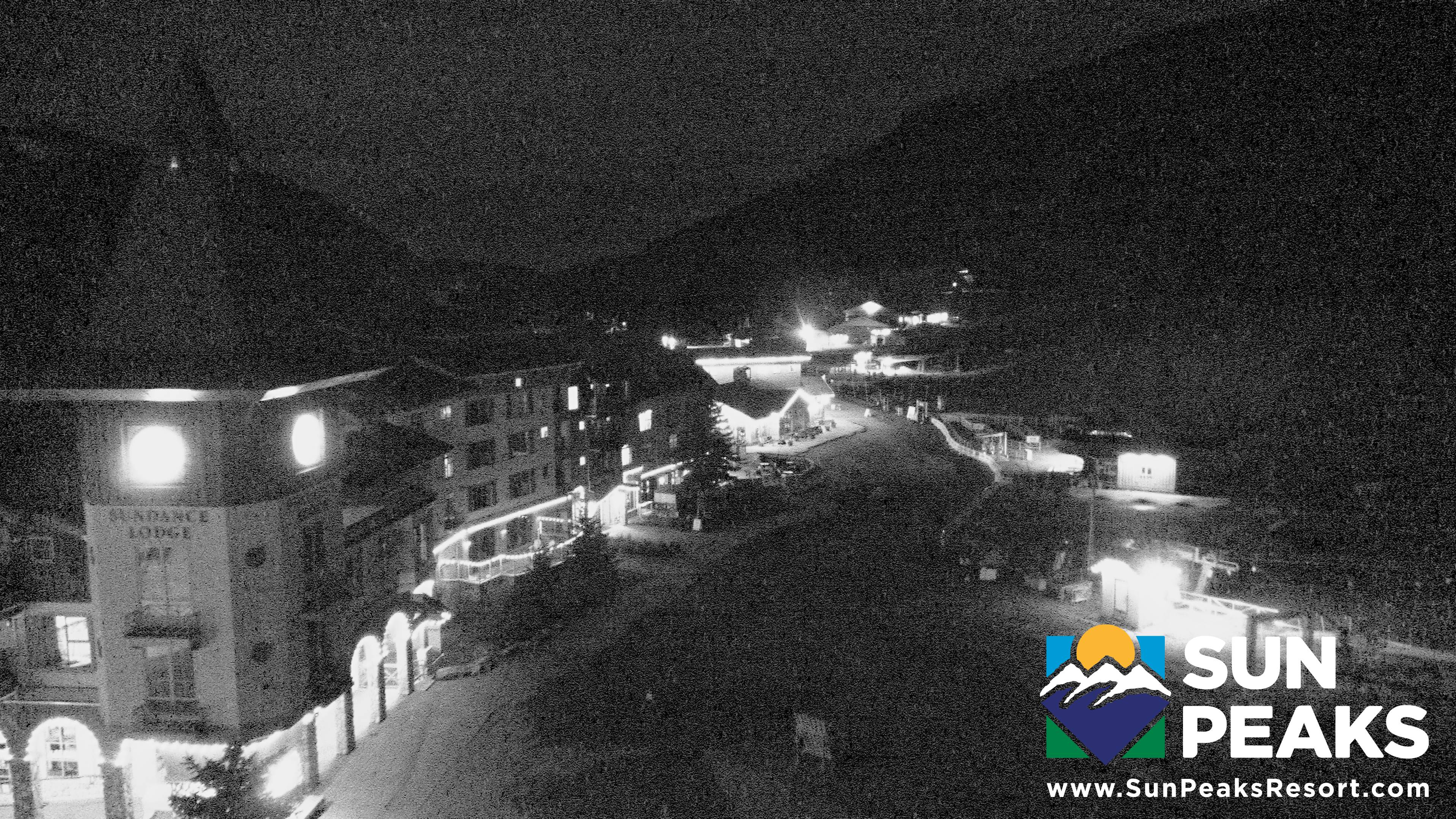 Sun Peaks Valley snow cam captured at 27 September 2026 at 11:55 pm GMT-7