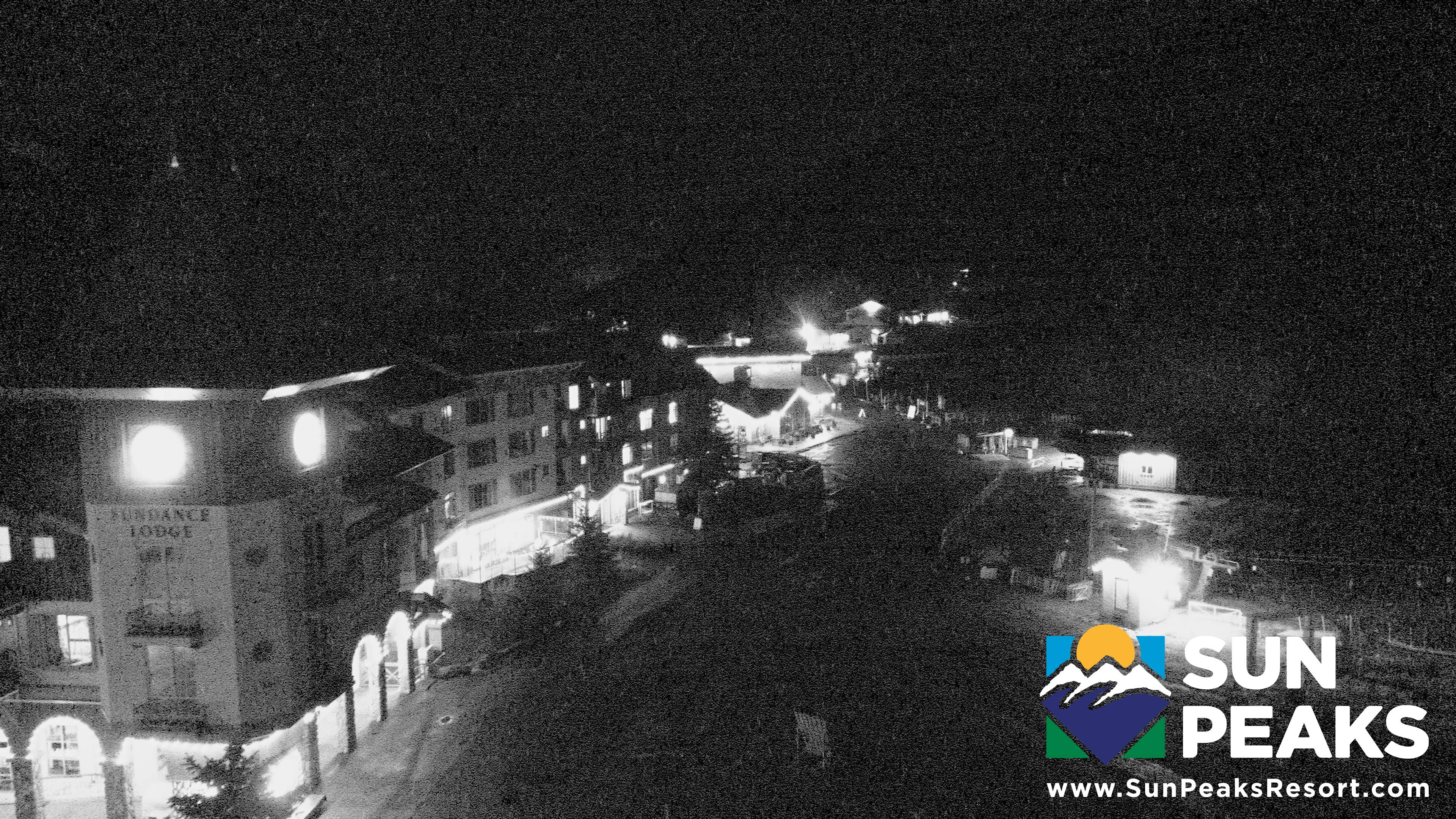 Sun Peaks Valley snow cam captured at 29 September 2026 at 11:53 pm GMT-7
