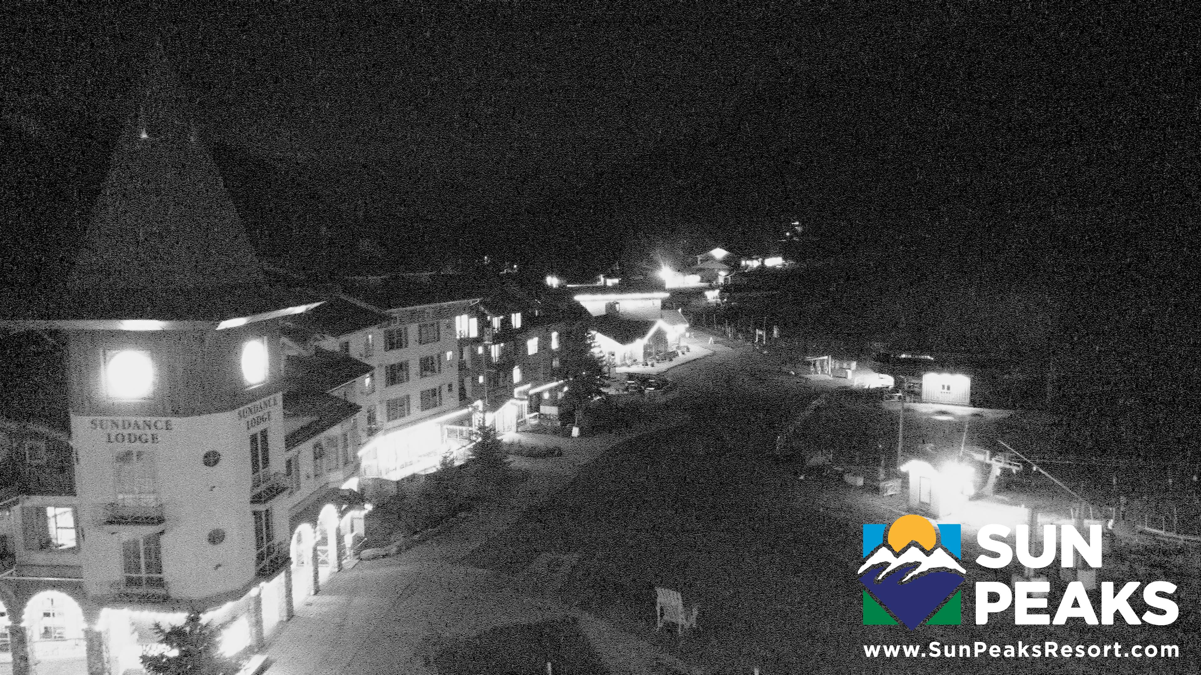 Sun Peaks Valley snow cam captured at 30 September 2026 at 11:45 pm GMT-7