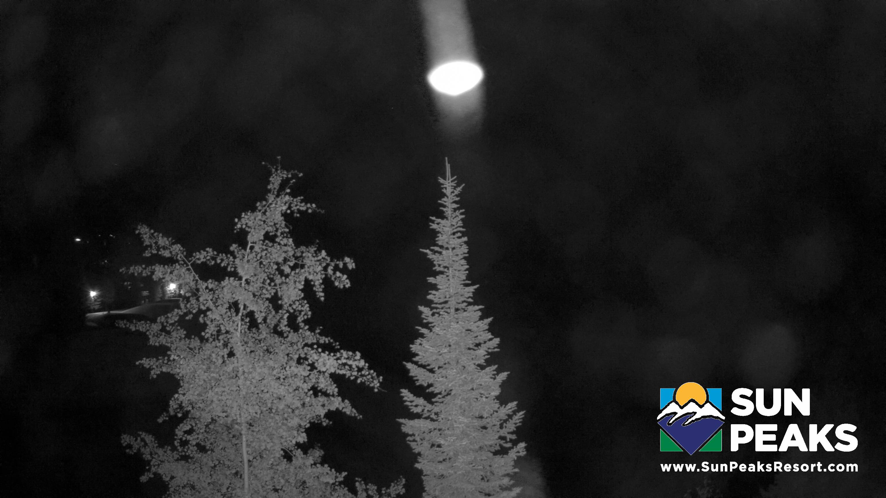 Sun Peaks Golf Course snow cam captured at 13 September 2026 at 11:51 pm GMT-7
