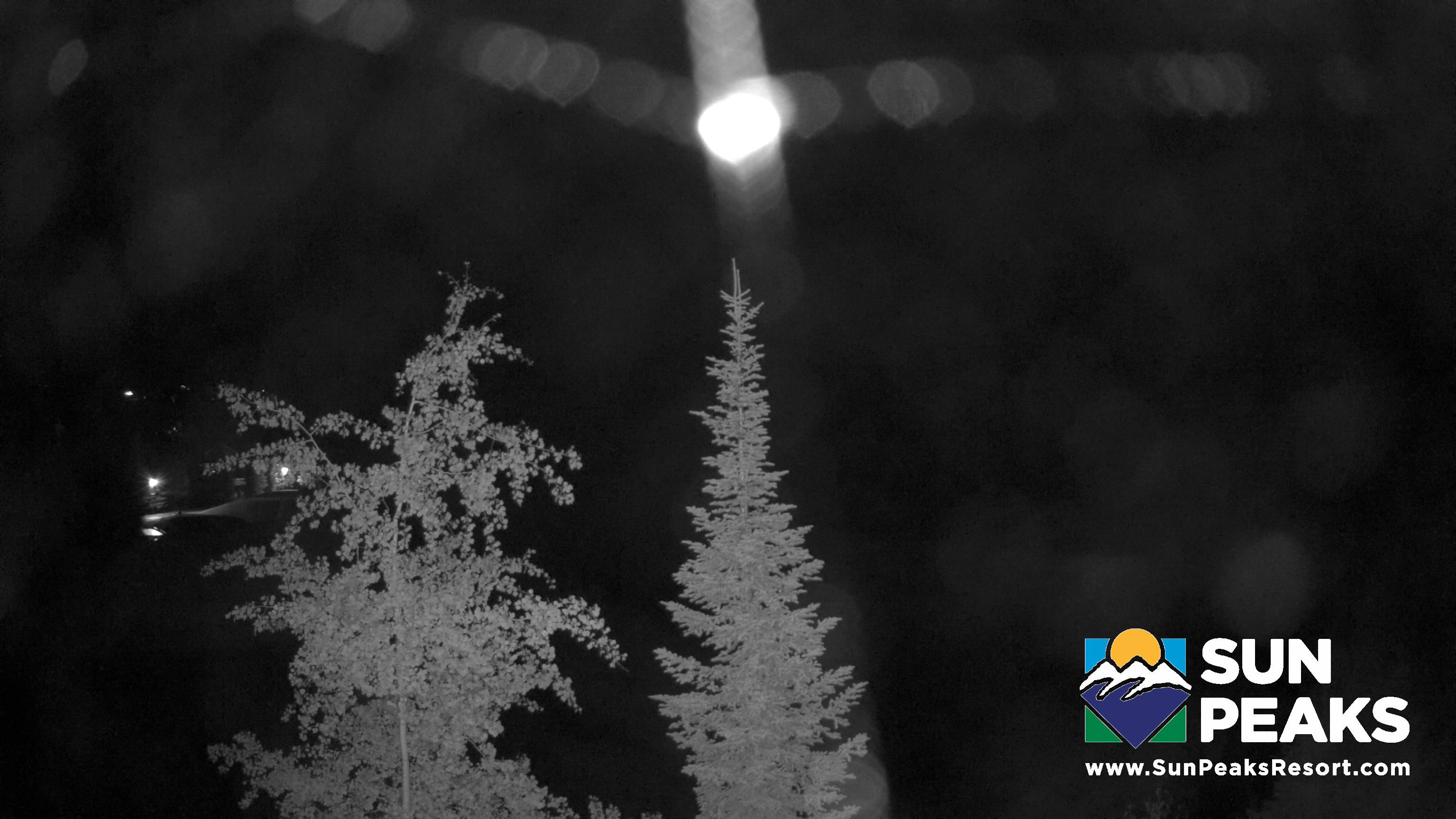Sun Peaks Golf Course snow cam captured at 14 September 2026 at 11:58 pm GMT-7