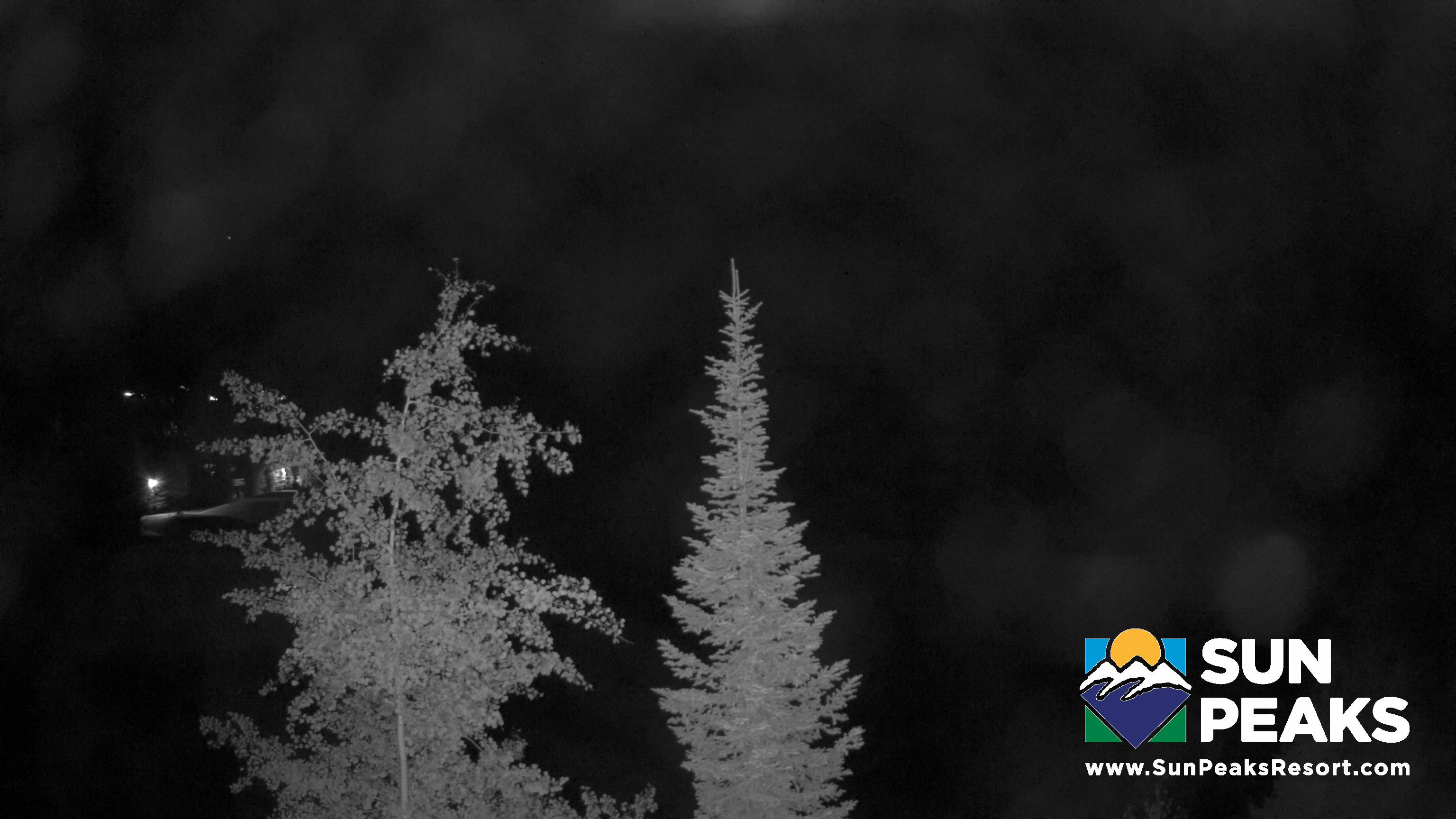 Sun Peaks Golf Course snow cam captured at 16 September 2026 at 11:52 pm GMT-7