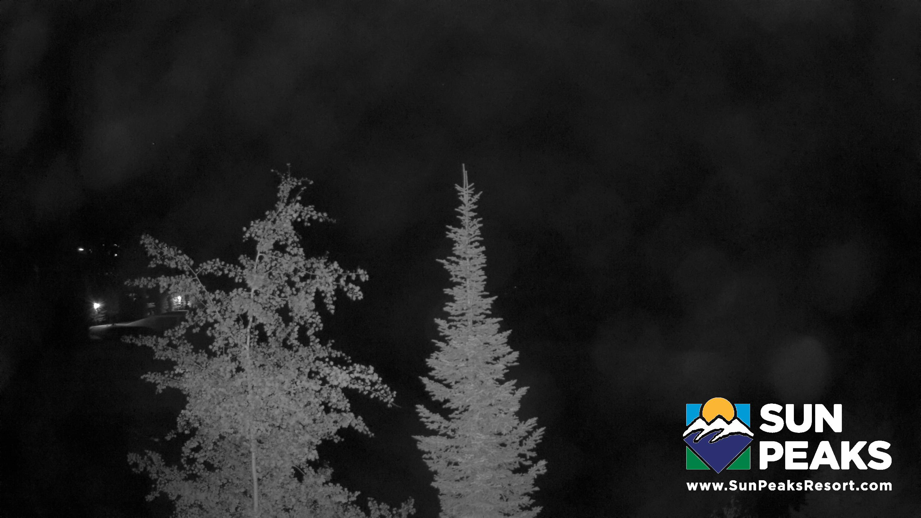 Sun Peaks Golf Course snow cam captured at 17 September 2026 at 11:53 pm GMT-7