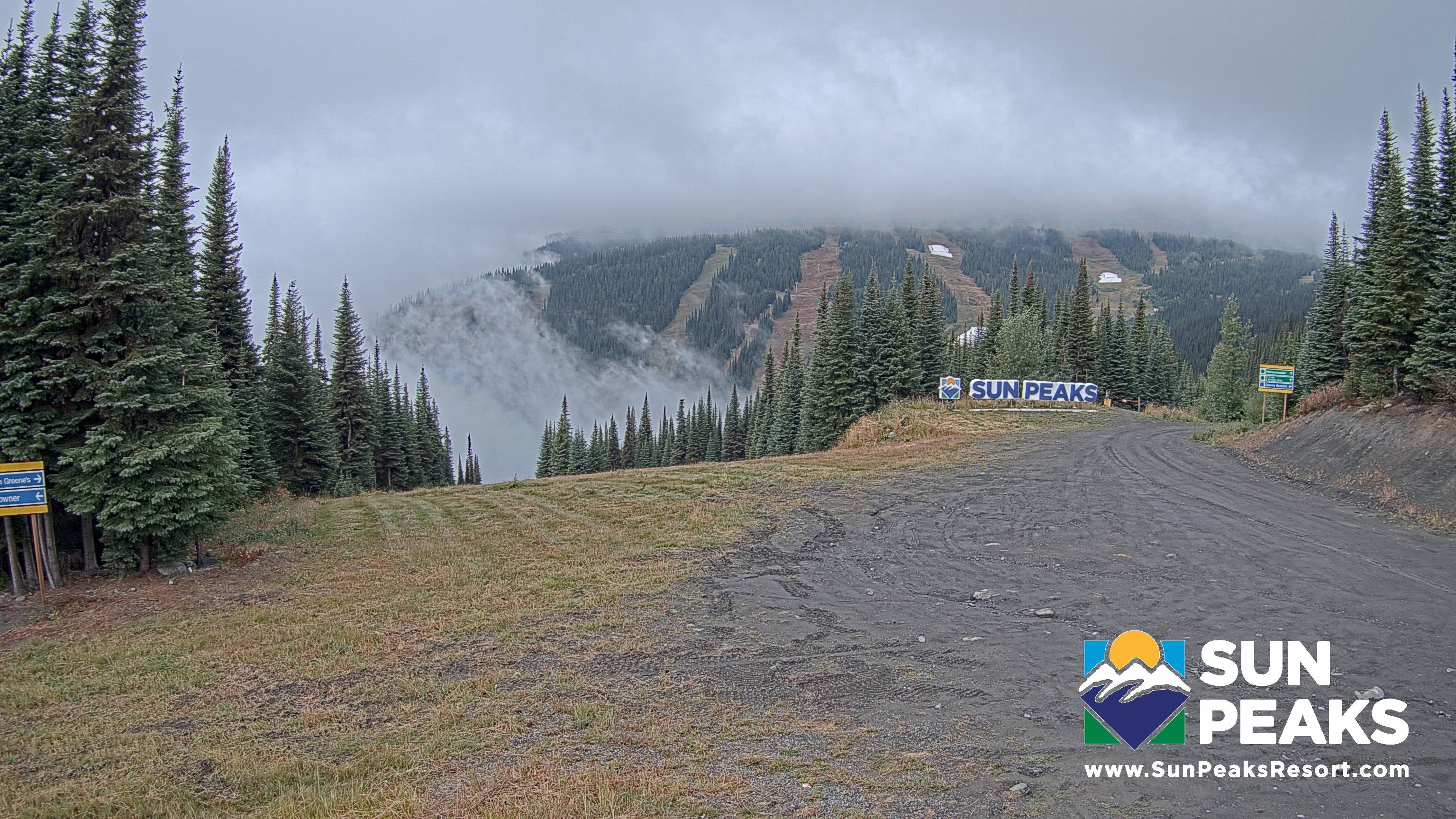 Sun Peaks Sundance snow cam captured at 15 September 2026 at 9:42 am GMT-7