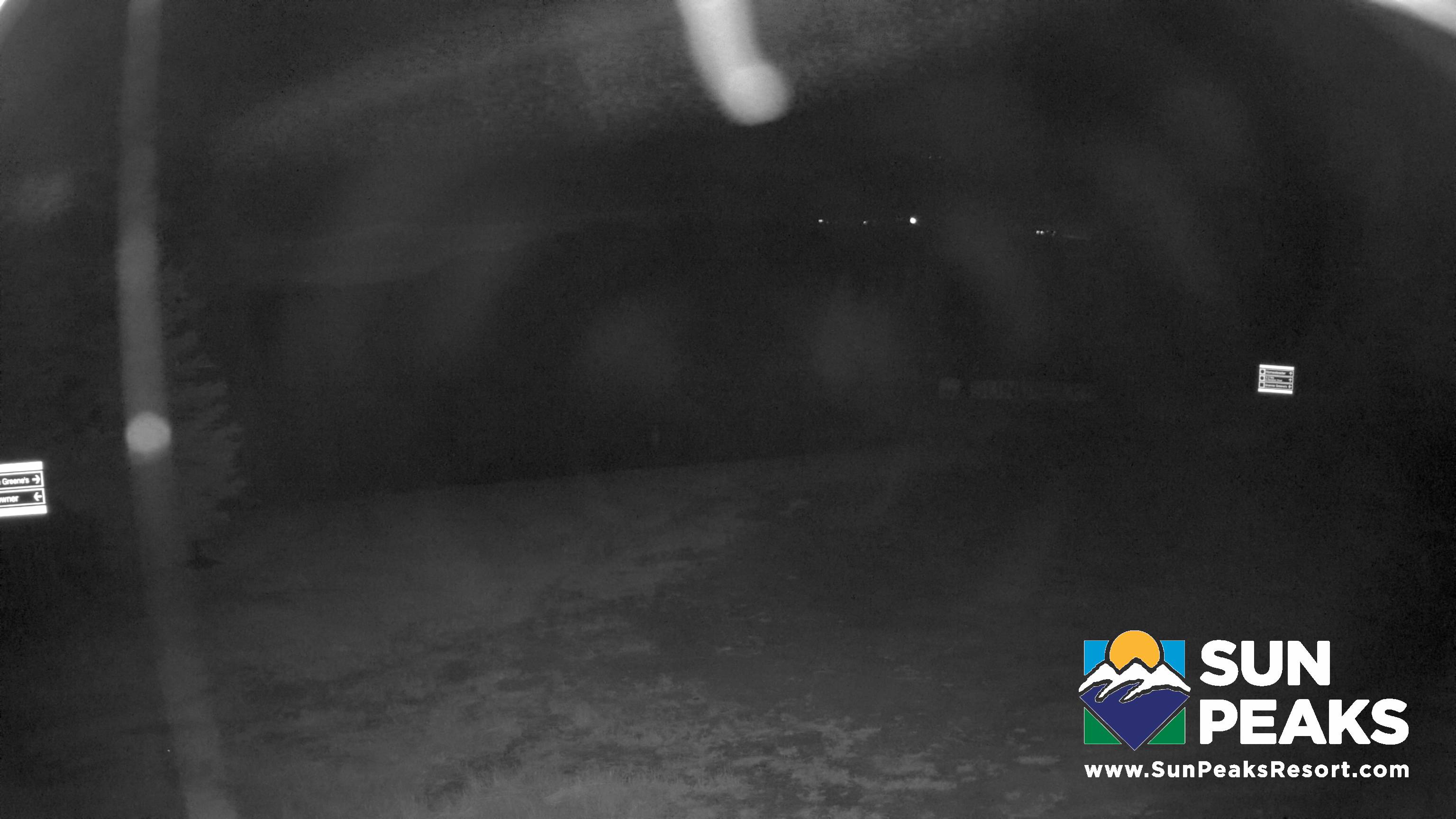Sun Peaks Sundance snow cam captured at 21 September 2026 at 11:49 pm GMT-7