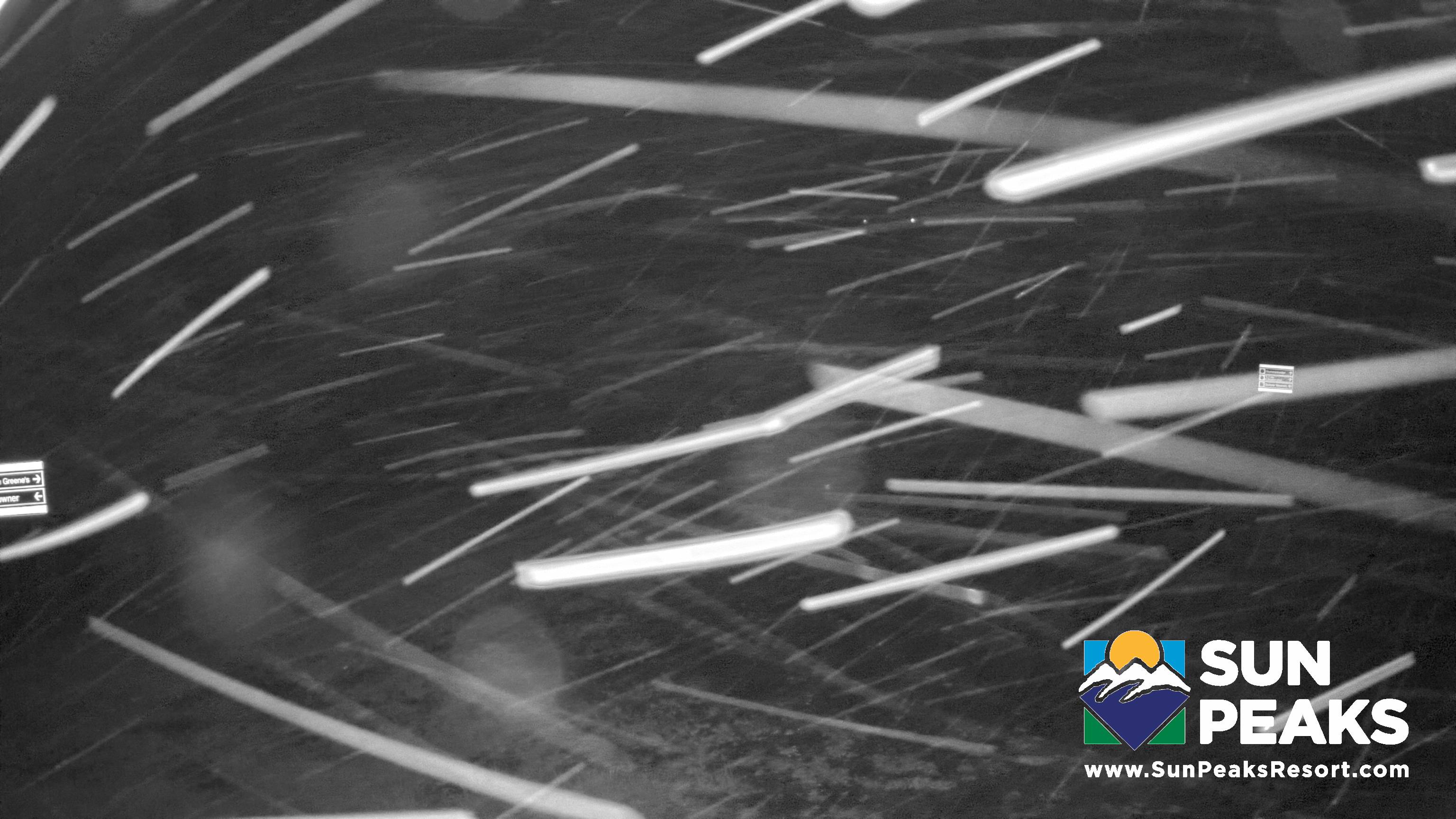 Sun Peaks Sundance snow cam captured at 25 September 2026 at 11:57 pm GMT-7